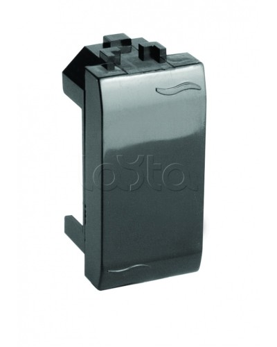 Заглушка чёрная на 1 мод DKC 77616N в Курске Аксессуары для кабель-канала Pintop.ru