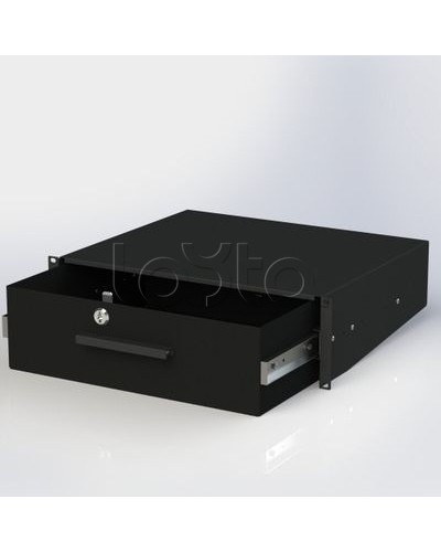 Ящик выдвижной с ключом RAL9005 DKC R5ITCPD2HEB в Курске Крепежные изделия Pintop.ru