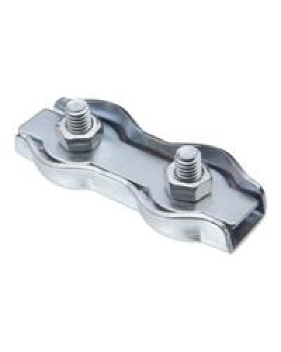 Соединитель (зажим) для троса двойной (Duplex) 4 мм DKC CM623004 в Курске Трос и аксессуары Pintop.ru