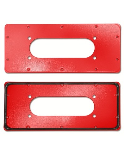 Фланец красный для ST с перф. Тип 5 DKC R5FPST03-RAL3000 в Курске Аксессуары для стоек и шкафов Pintop.ru