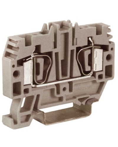 Зажим 4 кв.мм серый DKC ZHM250GR в Курске Держатели, клипсы, скобы Pintop.ru