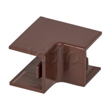 Угол внутренний (16х16) (4 шт) темное дерево EKF-Plast (ibd-16-16x4)
