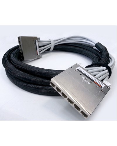 Сборка кабельная претерминированная Hyperline PPTR-CT-CSS/C6S-D-CSS/C6S-LSZH-7M-GY в Курске Аксессуары для стоек и шкафов Pintop.ru