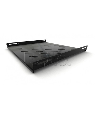 Полка стационарная 1U Hyperline TSH3L-450-RAL9004 в Курске Полки для шкафов и стоек Pintop.ru