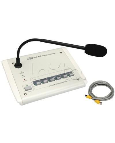 Станция настольная микрофонная JDM RC-110 в Курске Микрофонные консоли и микрофоны Pintop.ru