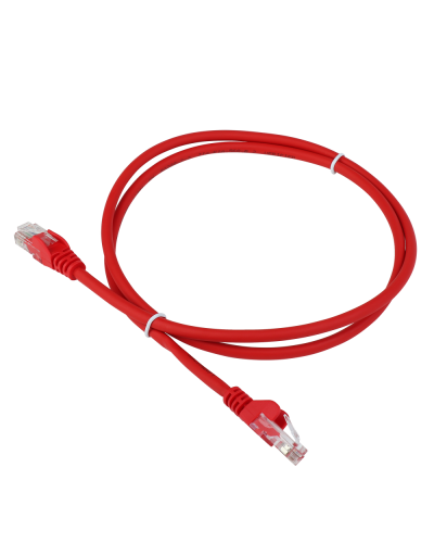 Патч-корд LANMASTER LSZH UTP кат.5e, 11 м, красный LANMASTER LAN-PC45/U5E-11-RD в Курске Патчкорды (медные) Pintop.ru