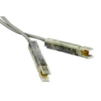 Патч-корд 110 тип - 110 тип, 1 пара, 5 м, серый LANMASTER LAN-P1-P1-5m