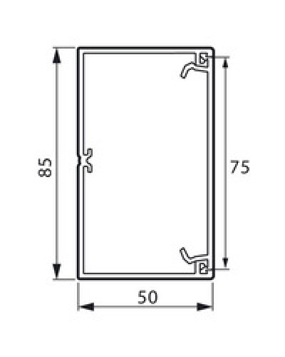 Кабель-канал METRA 85x50 Legrand (638080) в Курске Кабель-канал Pintop.ru