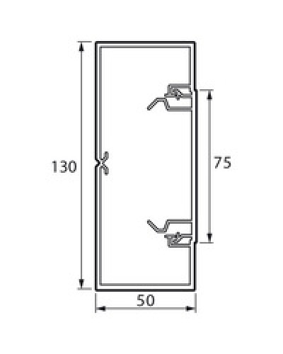 Кабель-канал METRA 130x50 Legrand (638082) в Курске Кабель-канал Pintop.ru