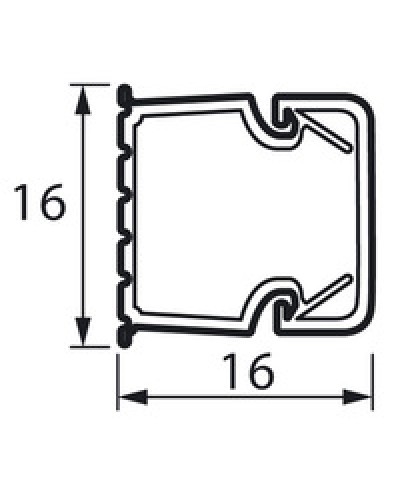 Кабель-канал METRA 16x16 Legrand (638191) в Курске Кабель-канал Pintop.ru