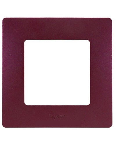 Рамка 1 пост Etika сливовый Legrand 672561 в Курске Аксессуары для кабель-канала Pintop.ru