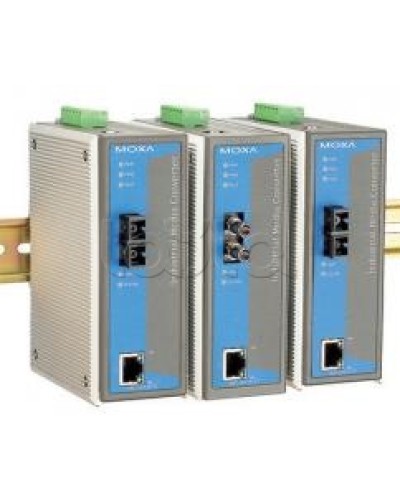 Медиаконвертер Ethernet 10/100BaseTX в 100BaseFX (ST) Moxa IMC-101-M-ST в Курске Дополнительное оборудование для ОПС Pintop.ru