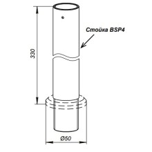 Стойка PERCo-BSP4