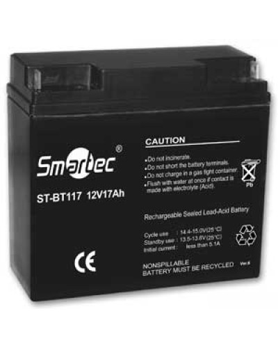 Аккумулятор свинцово-кислотный Smartec ST-BT117 в Курске Электротехническое оборудование Pintop.ru