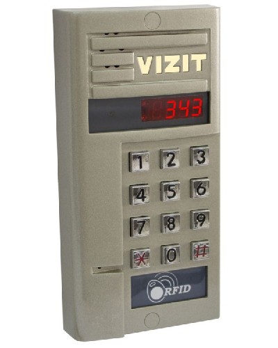 Блок вызова домофона Vizit БВД-343FCPL в Курске Блоки вызова многоабонентные Pintop.ru